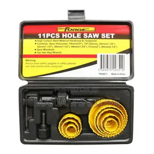 11-Piece Hole Saw Set,