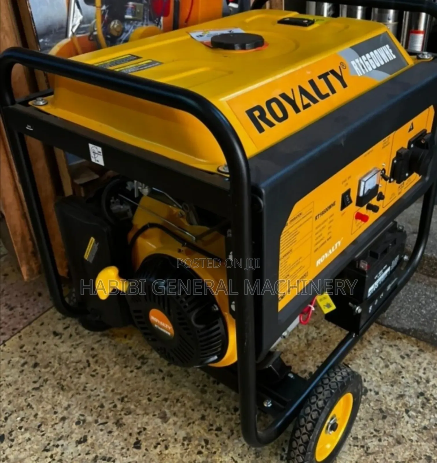 7kva/220v Gasoline/Petrol Royalty Generators