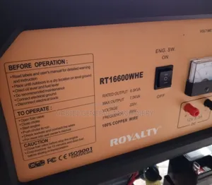7kva/220v Gasoline/Petrol Royalty Generators
