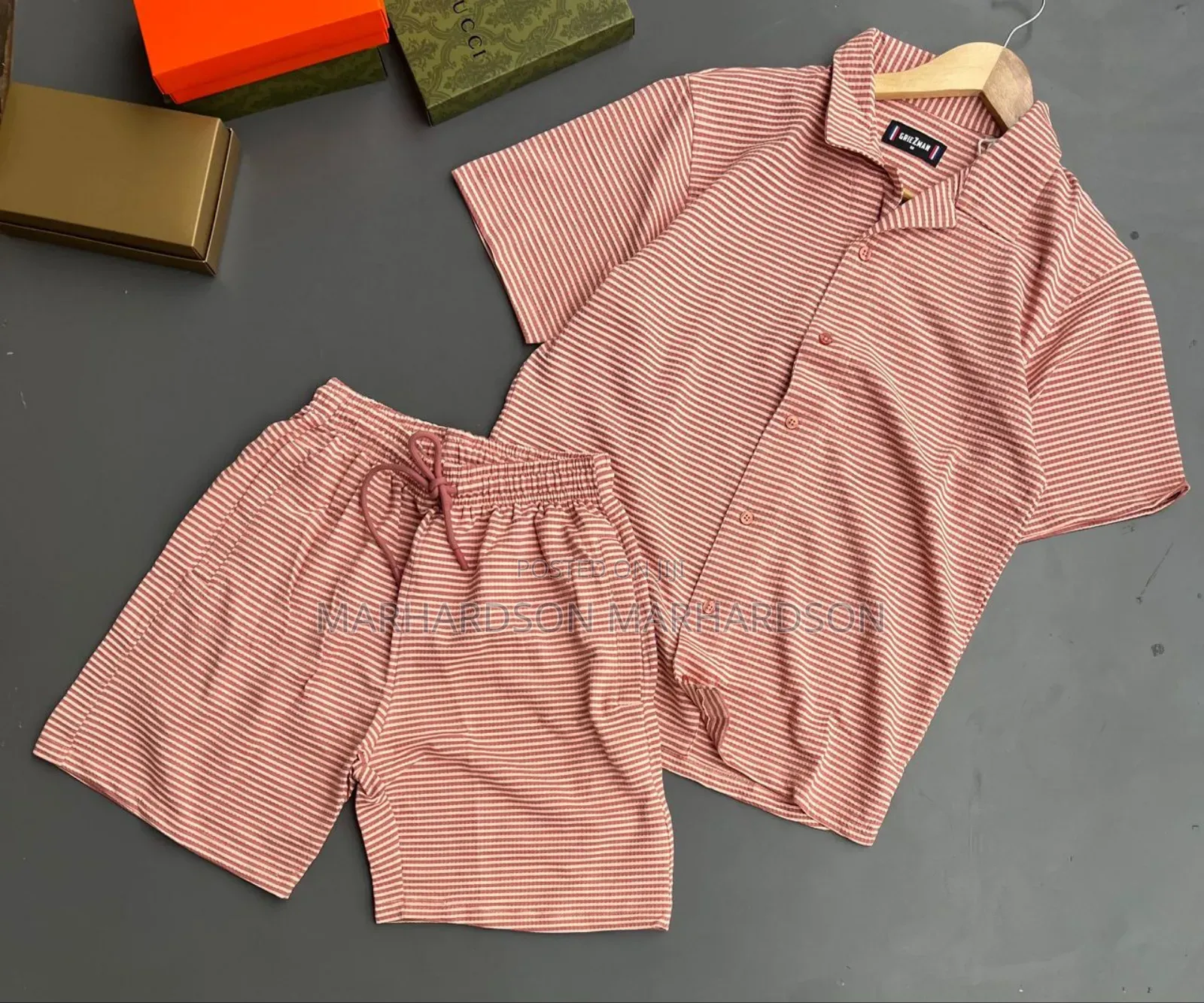 Striped Men 2pc