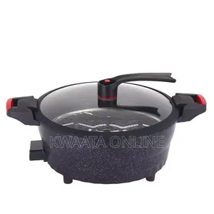 Micro Pressure Cooker 8-LTR Hoffman Multifunctional Kitchen Appliance
