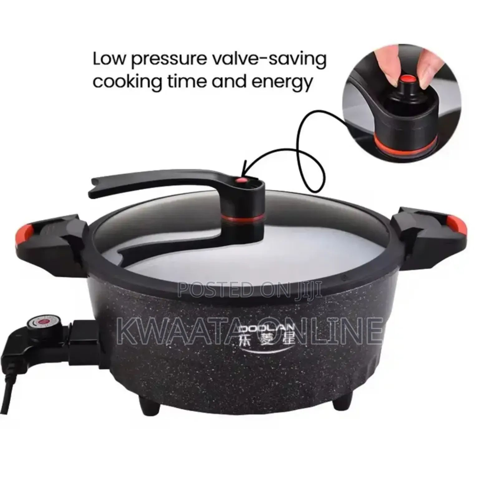 Micro Pressure Cooker 8-LTR Hoffman Multifunctional Kitchen Appliance