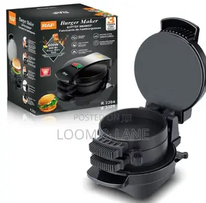 Raf Mini Burger Press Maker With Egg Cooker Ring