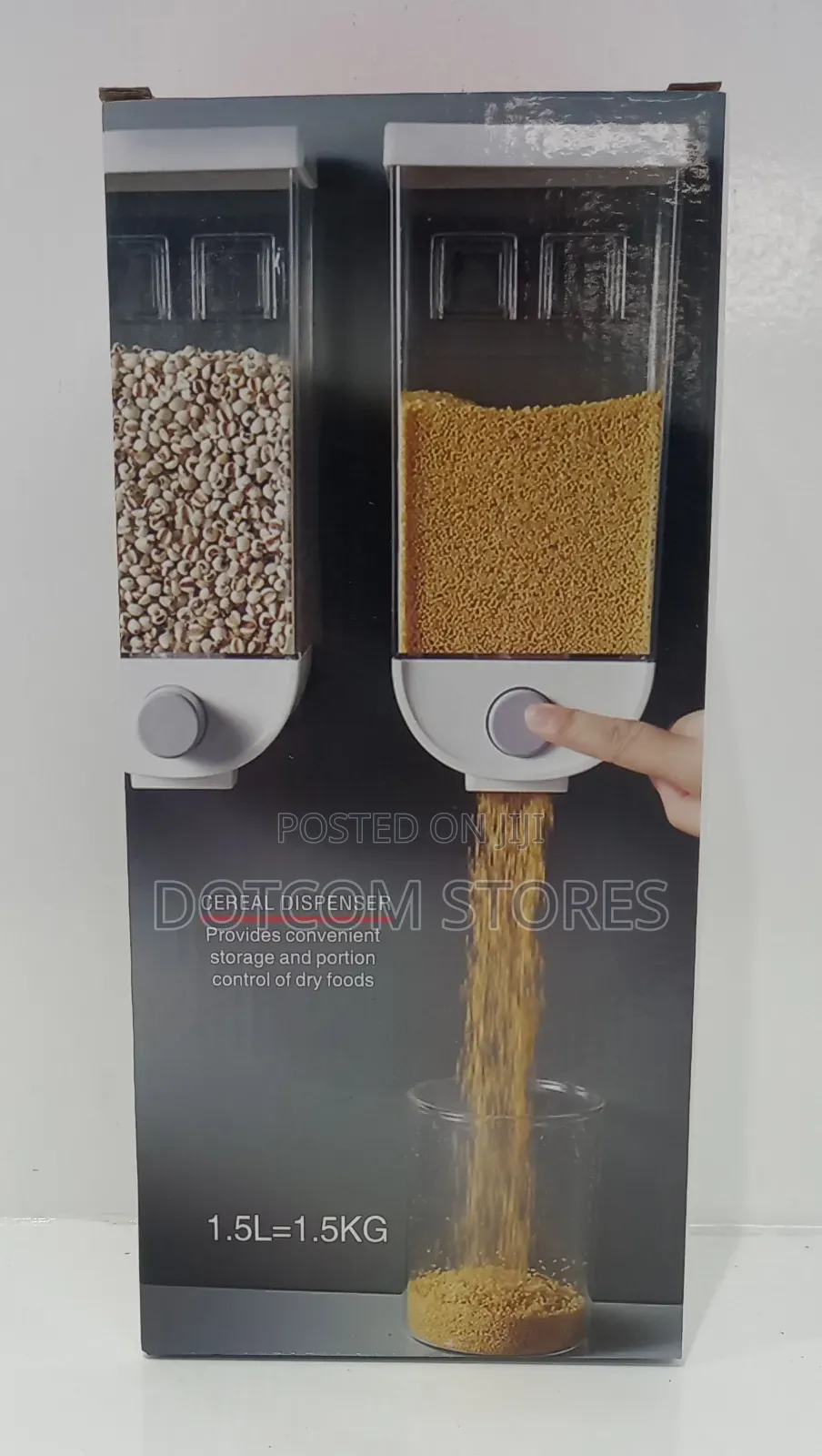 Wall-mounted Cereal Dispenser,