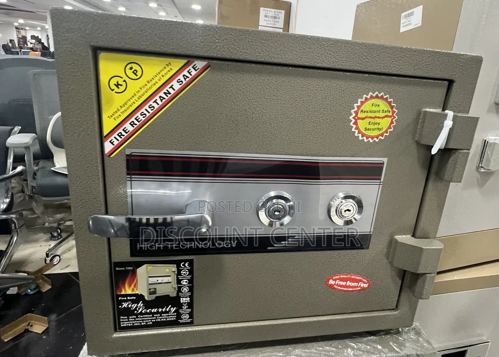 Cash Box Key Lock