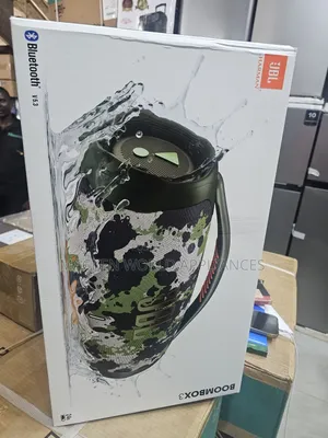 JBL Boombox 3 Black Portable Bluetooth Speaker Waterproof 24h Playtime