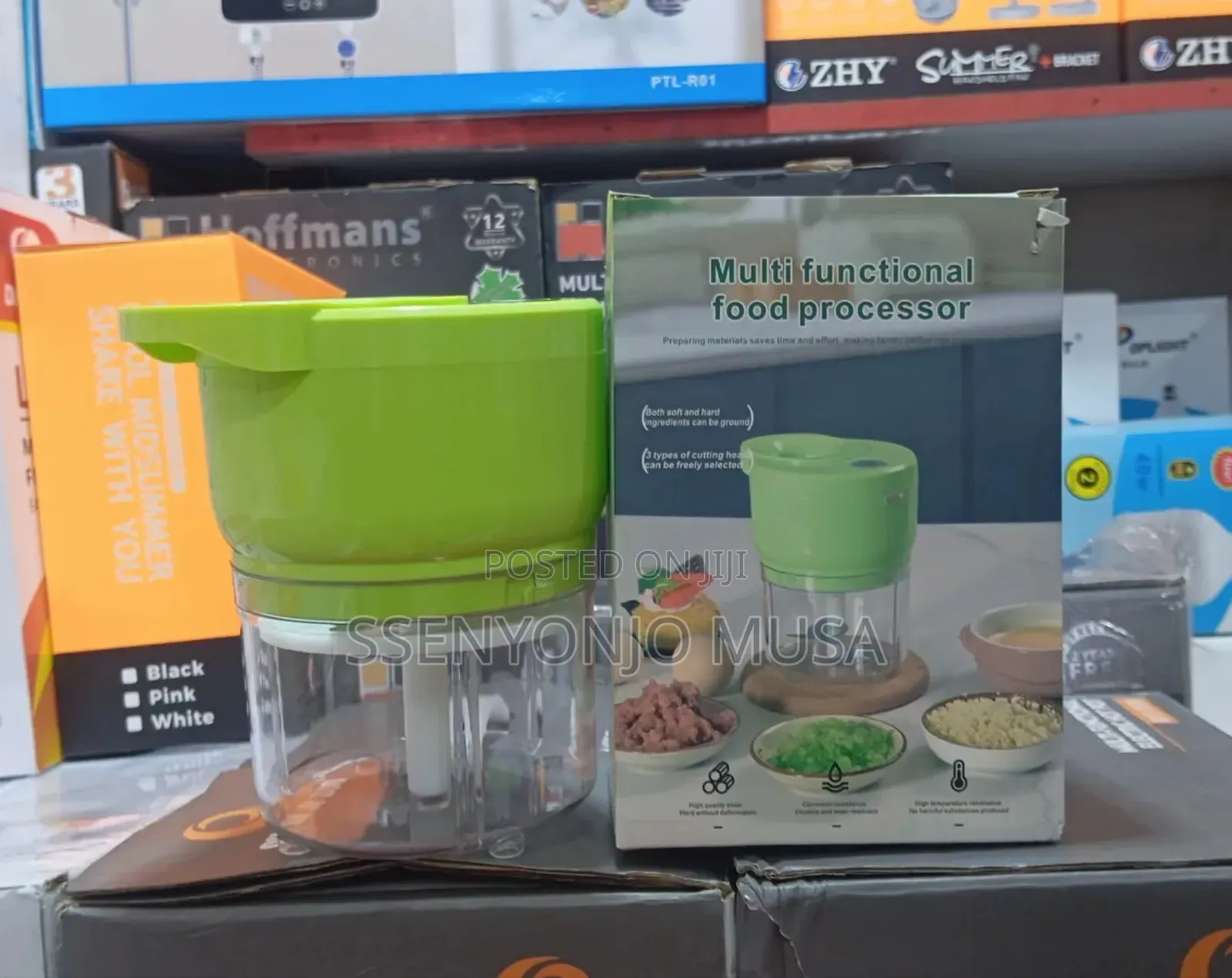 Rechargeable Mini Meat Grinder Vegetable Chopper Food Processor