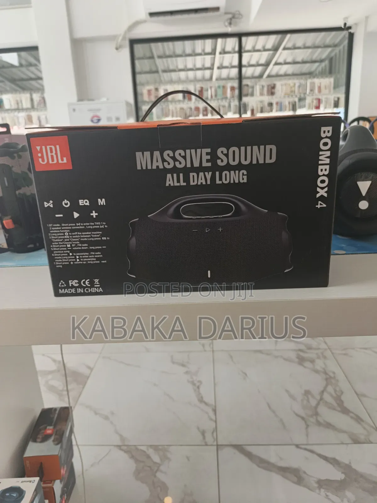 JBL Speaker Boom Box 4