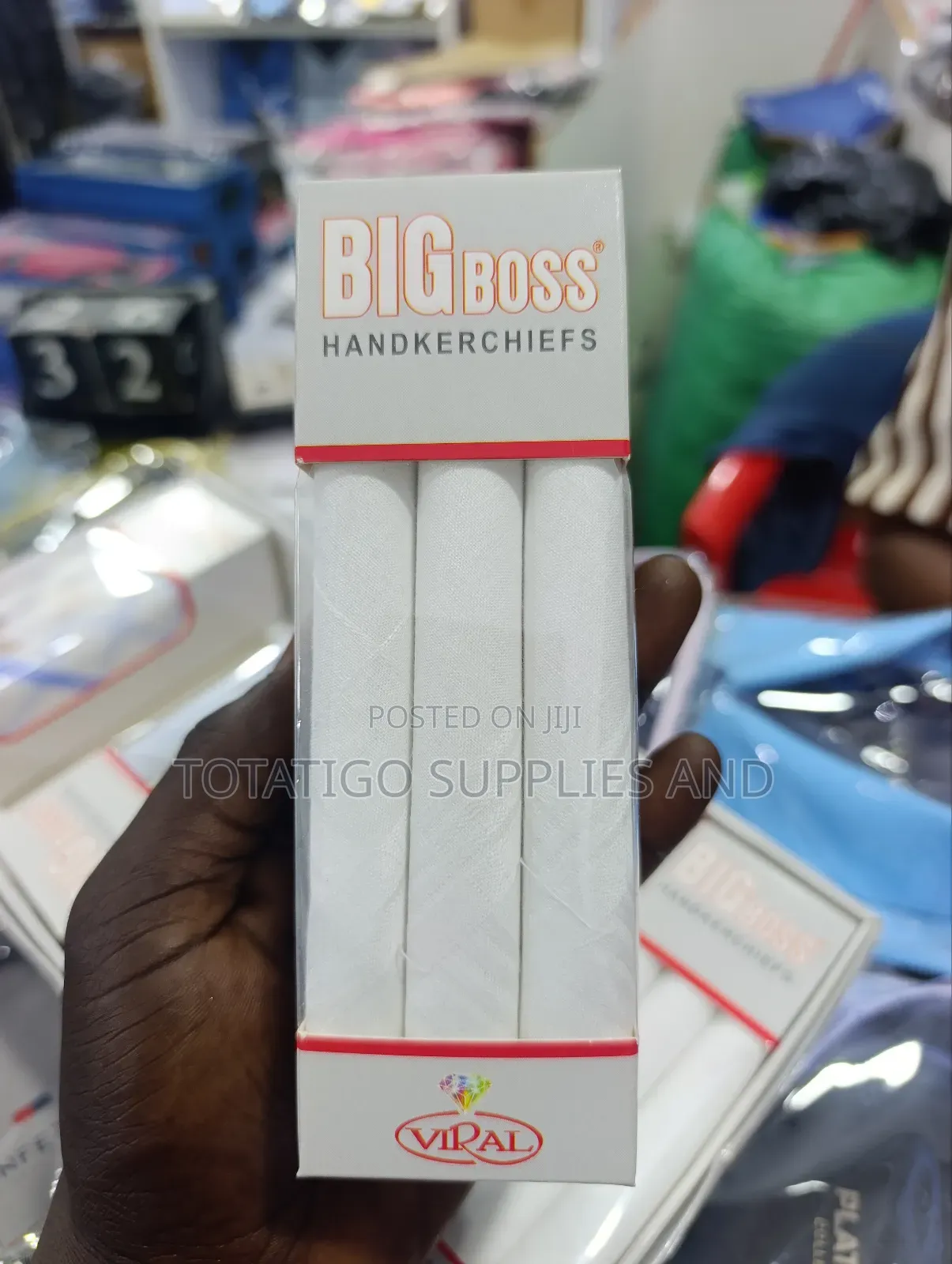 Handkerchiefs Best Quality -3pc Park