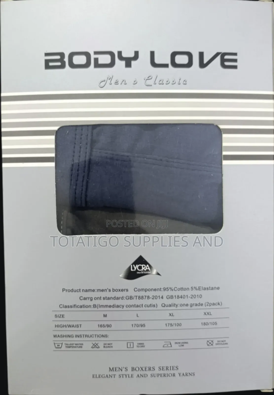Body Love Mens Boxers 2 Pc Park