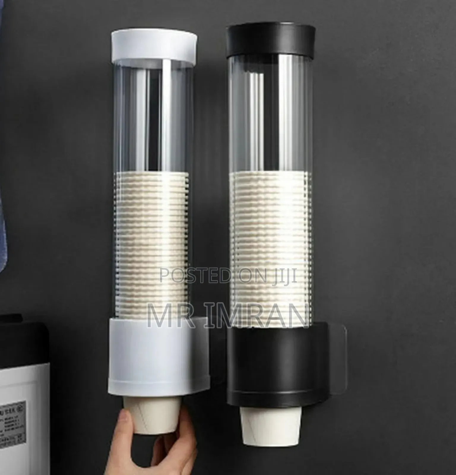 Wall Mounted Automatic Cup Storage Rack.