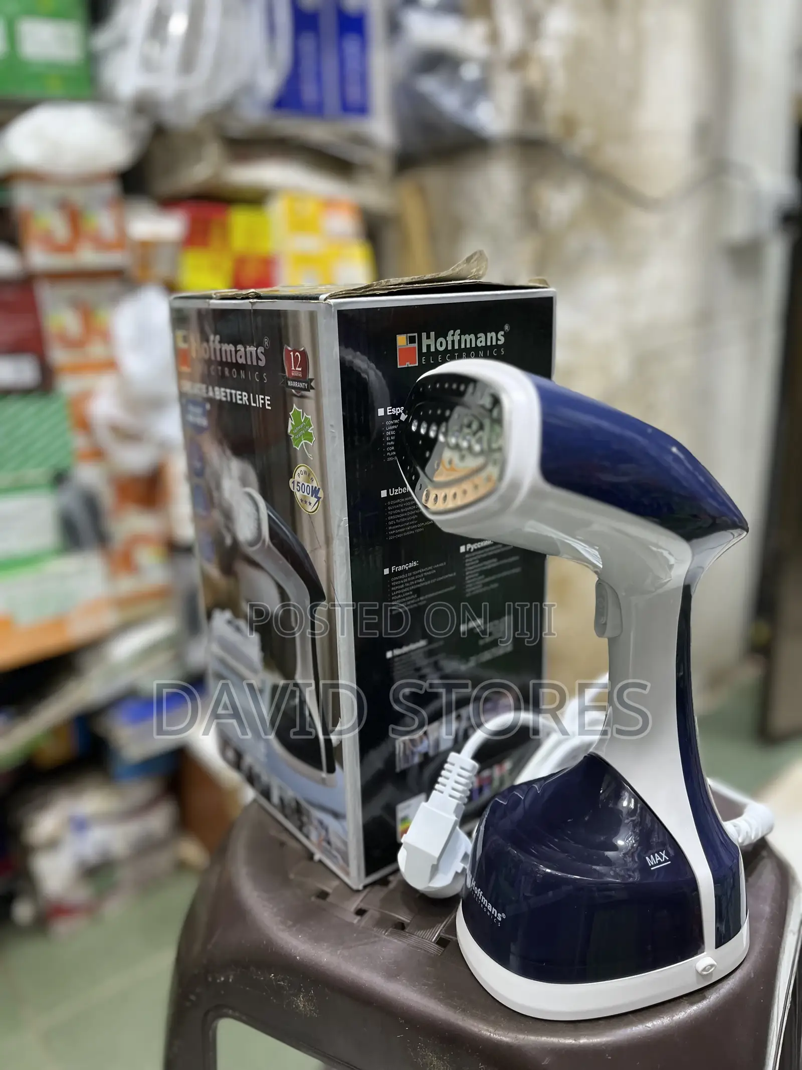 Hoffman Handheld Garment Steamer
