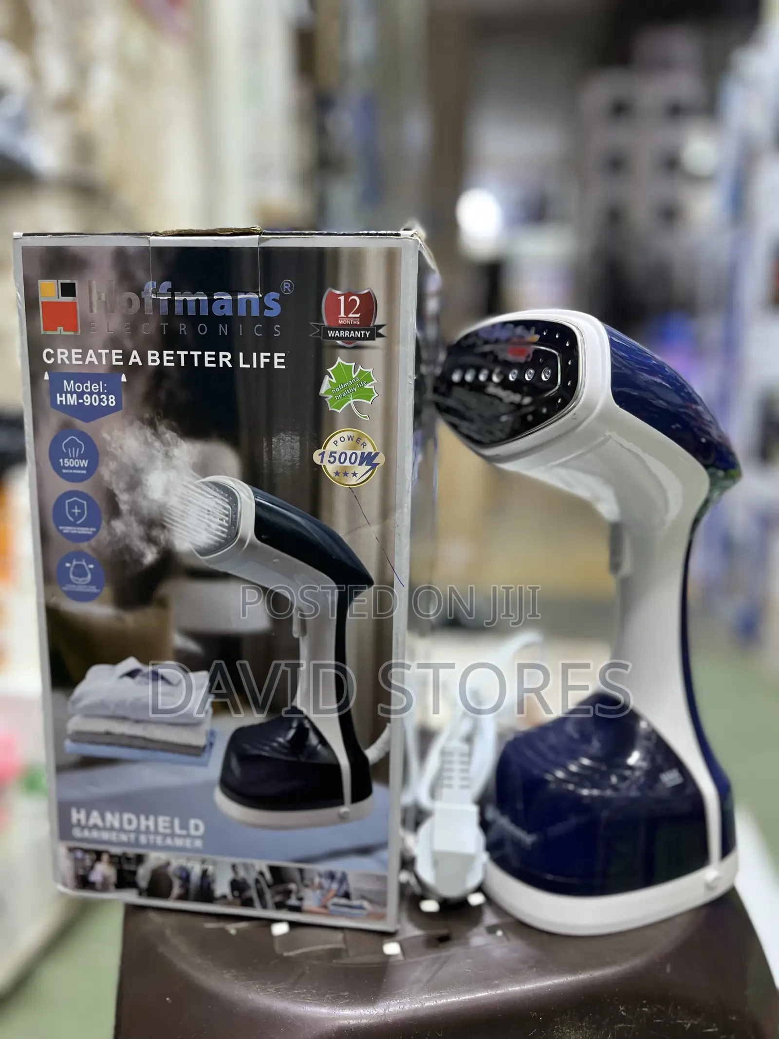 Hoffman Handheld Garment Steamer