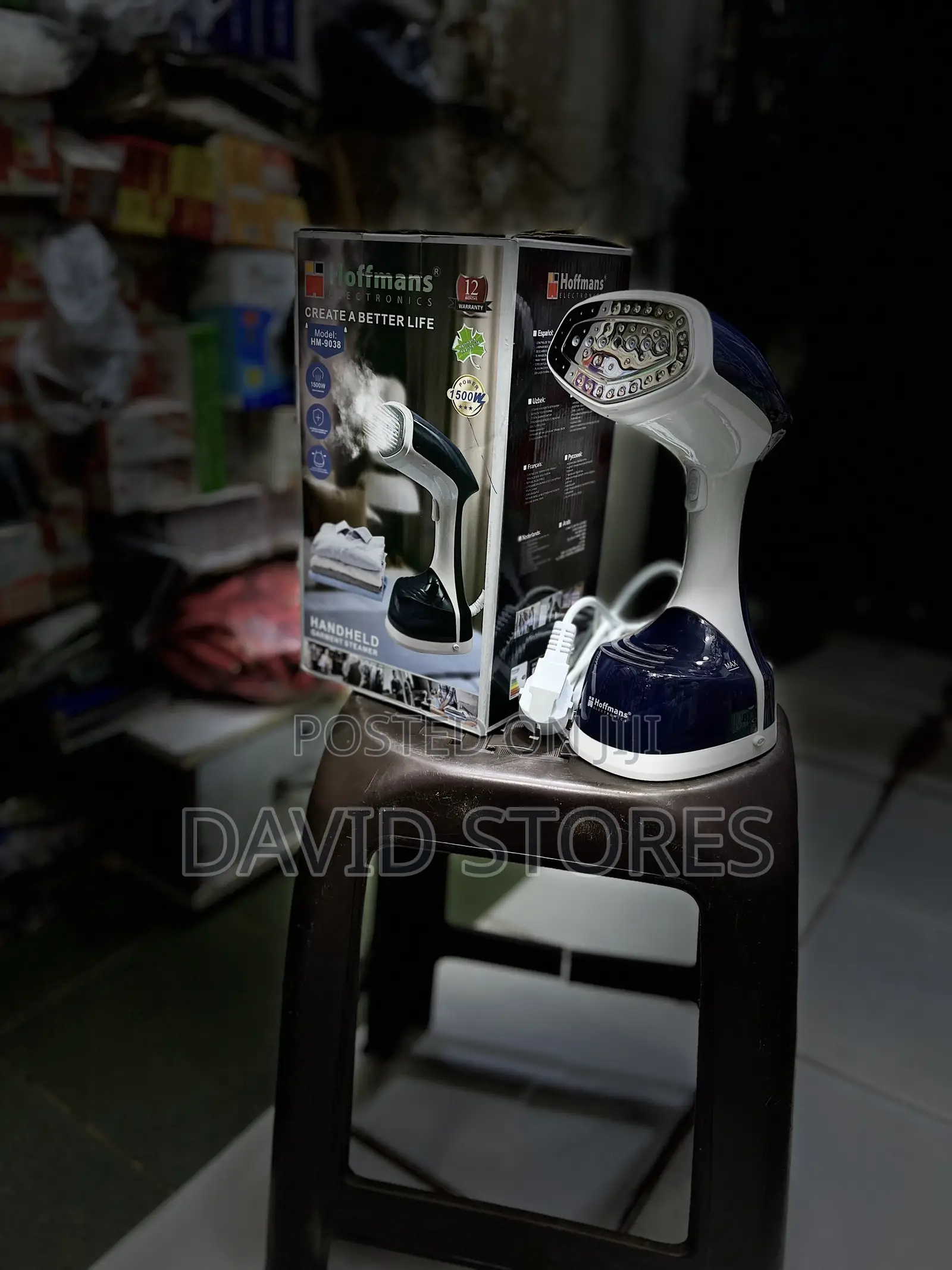 Hoffman Handheld Garment Steamer
