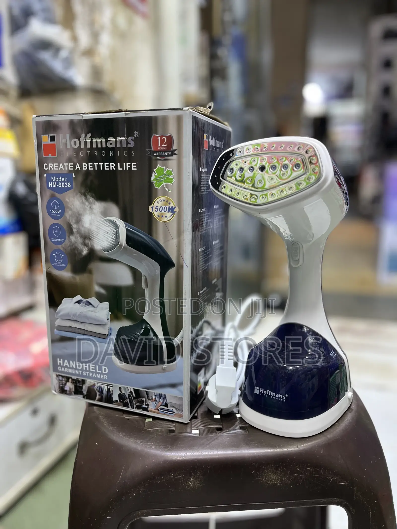 Hoffman Handheld Garment Steamer