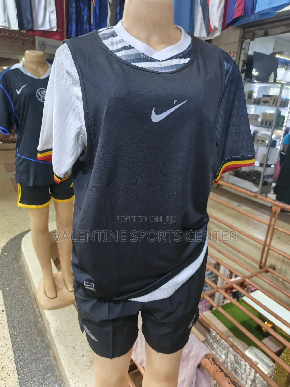Black Color Basket Jerseys Original Material