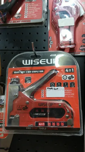 4-in-1 Heavy Duty Staple Gun for Wood Set- Multi Colours