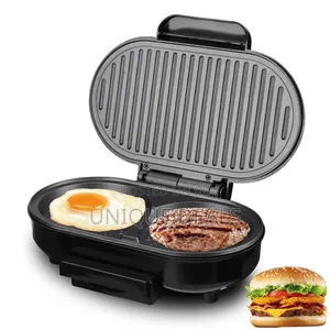 Smokeless Electric Hamburger Maker Non-Stick Egg Burger