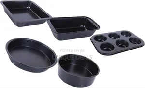 5pcs Nonstick Bakeware Set Carbon Steel Baking Pans