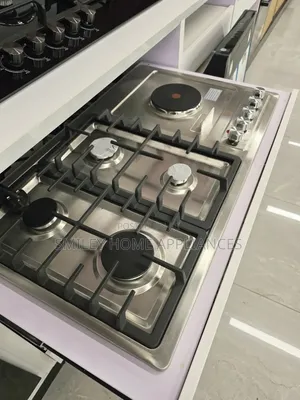 Brand New 90cm by 60cm Iqra 5 Burner Stainless Steel Built-in Hob
