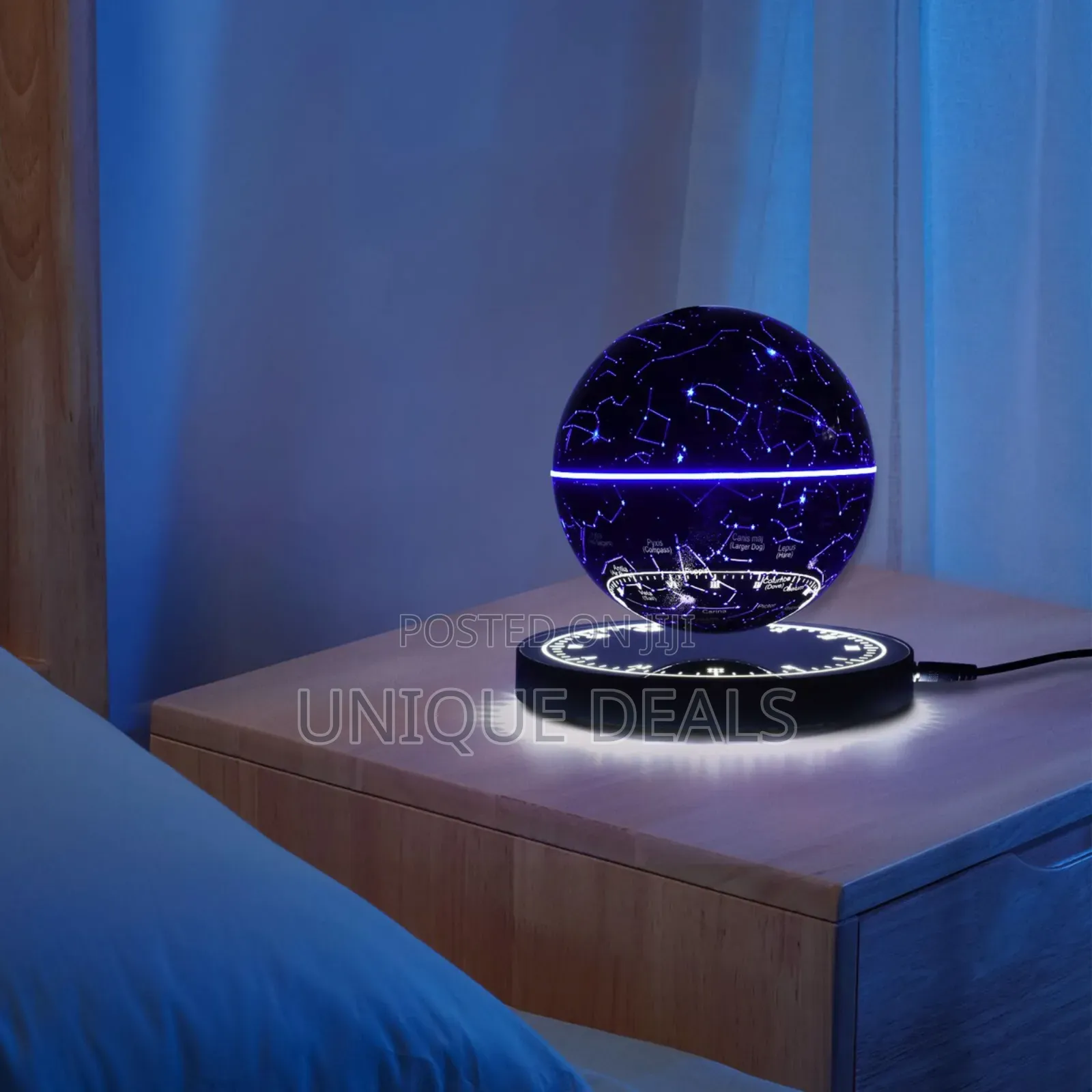 Floating Globe, Magnetic Levitating Globe With Led Light