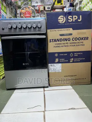 SPJ Turkey 50x50 Gas Cooker – 3 Gas + 1 Electric With Electric Oven