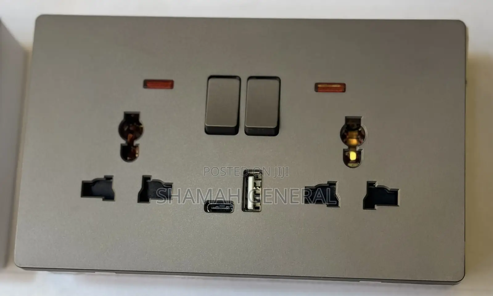 Double Sockets With Usb