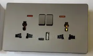 Double Sockets With Usb