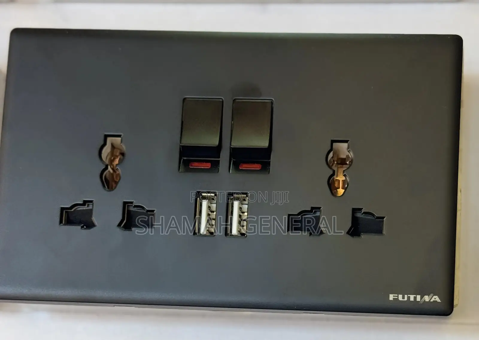 Double Sockets With Usb