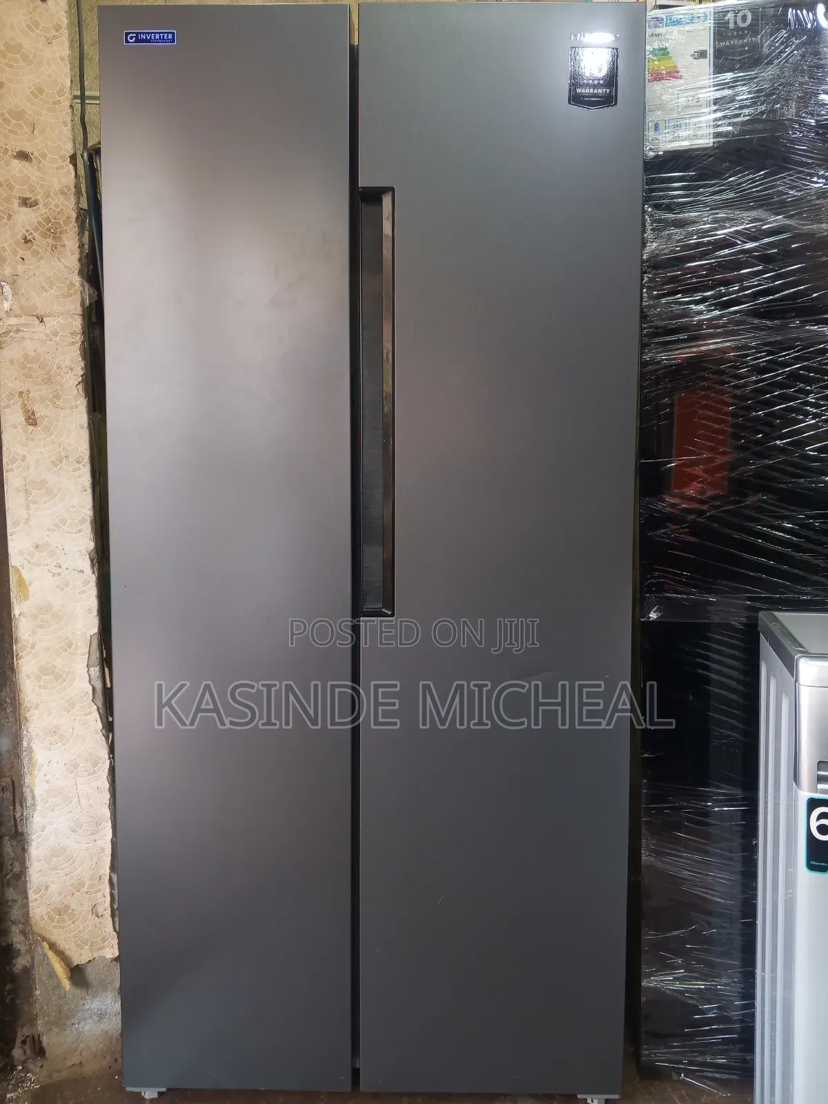 570litres Hisence Side by Side Refrigerator