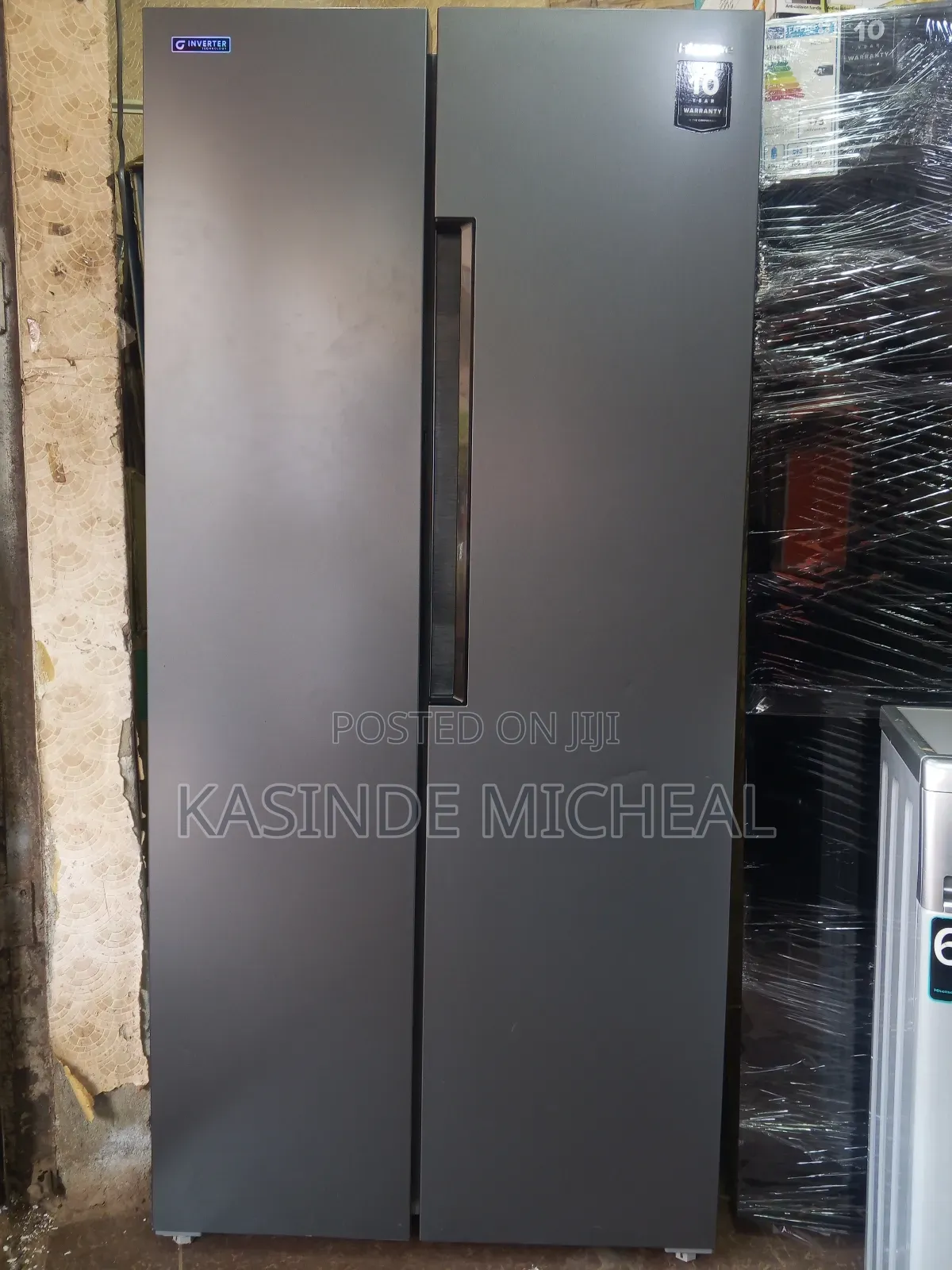 570litres Hisence Side by Side Refrigerator