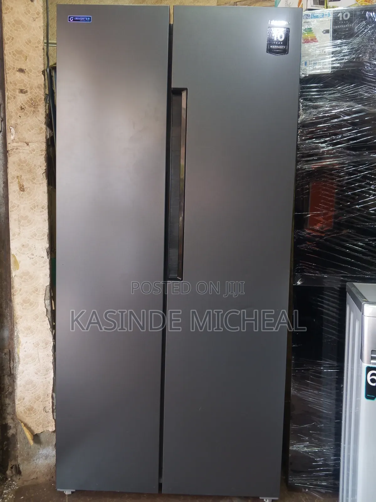 570litres Hisence Side by Side Refrigerator