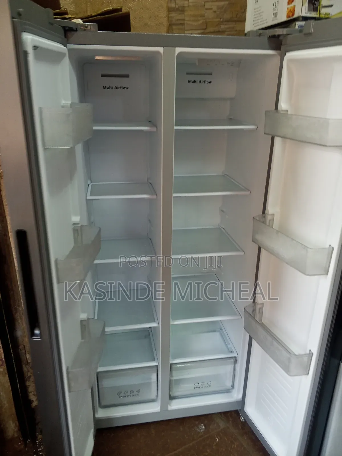 570litres Hisence Side by Side Refrigerator