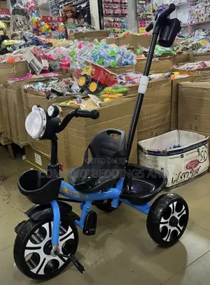 Steering Handle Tricycle Blue