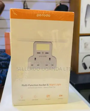 Porodo Multi-Function Socket Night Light