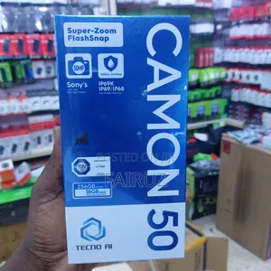 New Tecno Camon 50 256 GB Gray