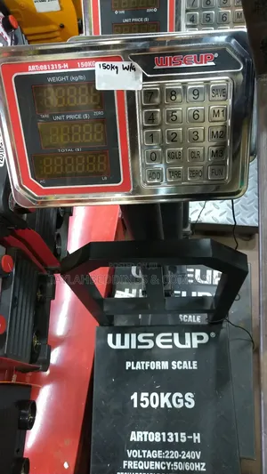 Wiseup Industrial Platform Scale Floor Scale Warehouse Weigher 150kg