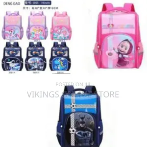 Kids 3d Cute Cartoon Waterproof Backpack Junior Student School Bag