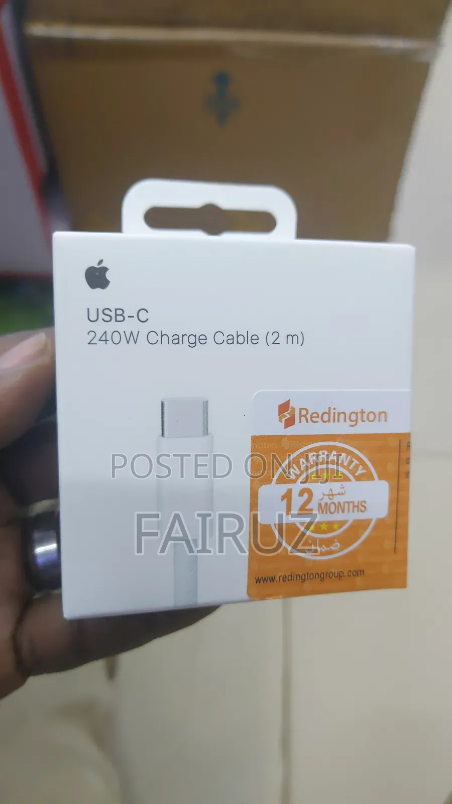 240w Usb-C to Usb-C Data and Charging Braided Cable
