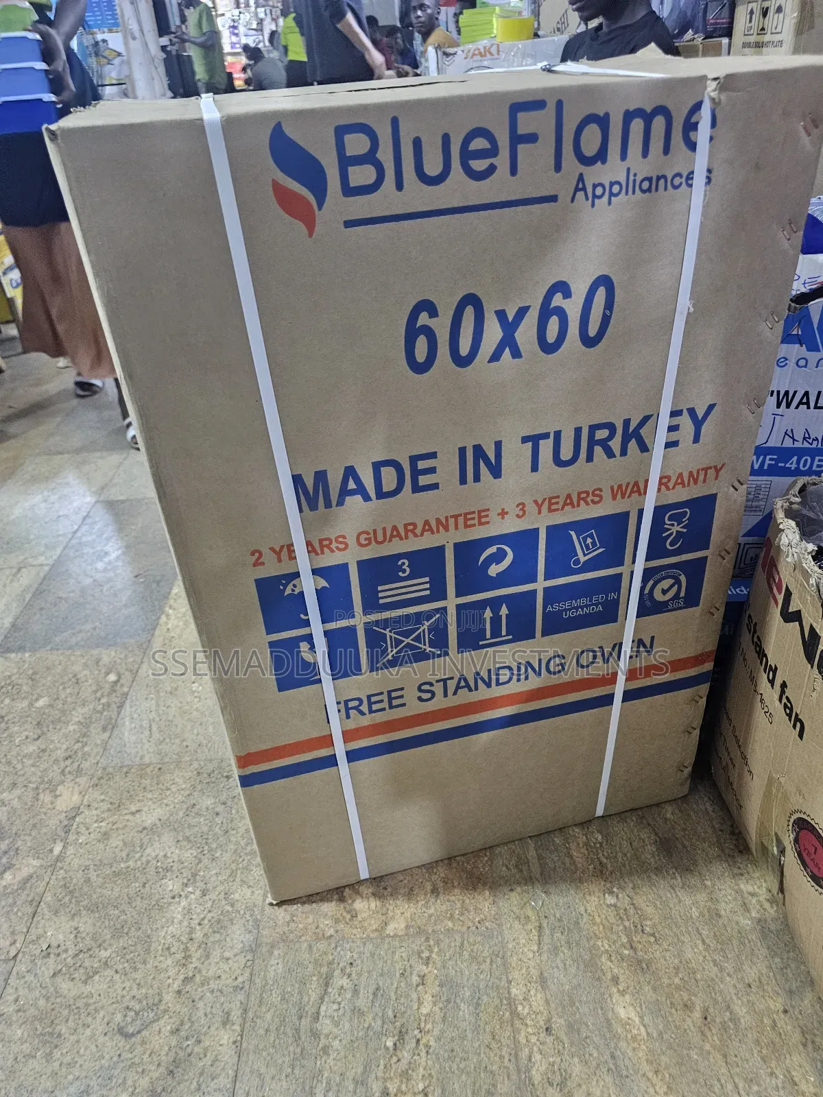 Blueflame 60 × 60 Free Standing Oven