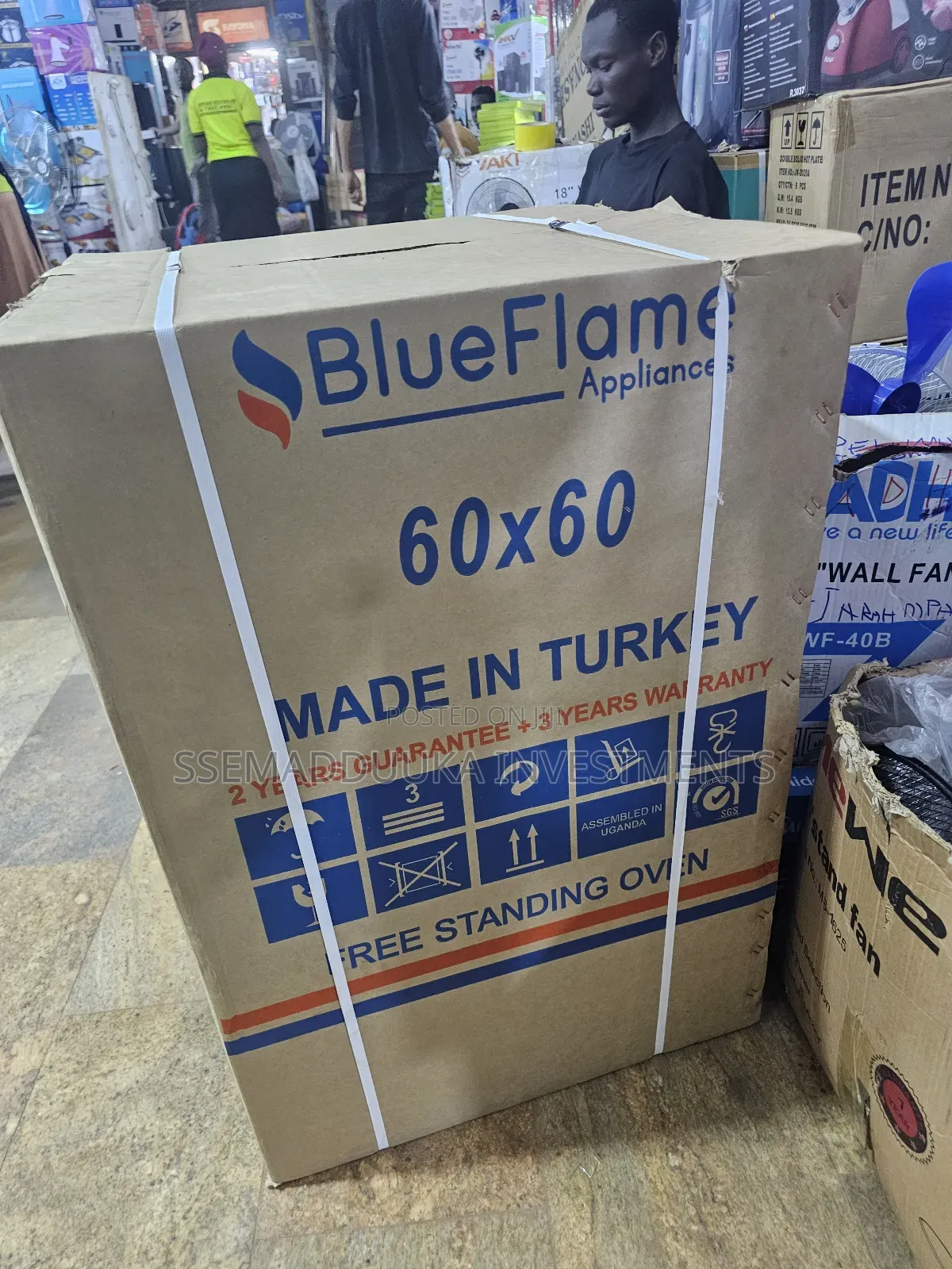 Blueflame 60 × 60 Free Standing Oven