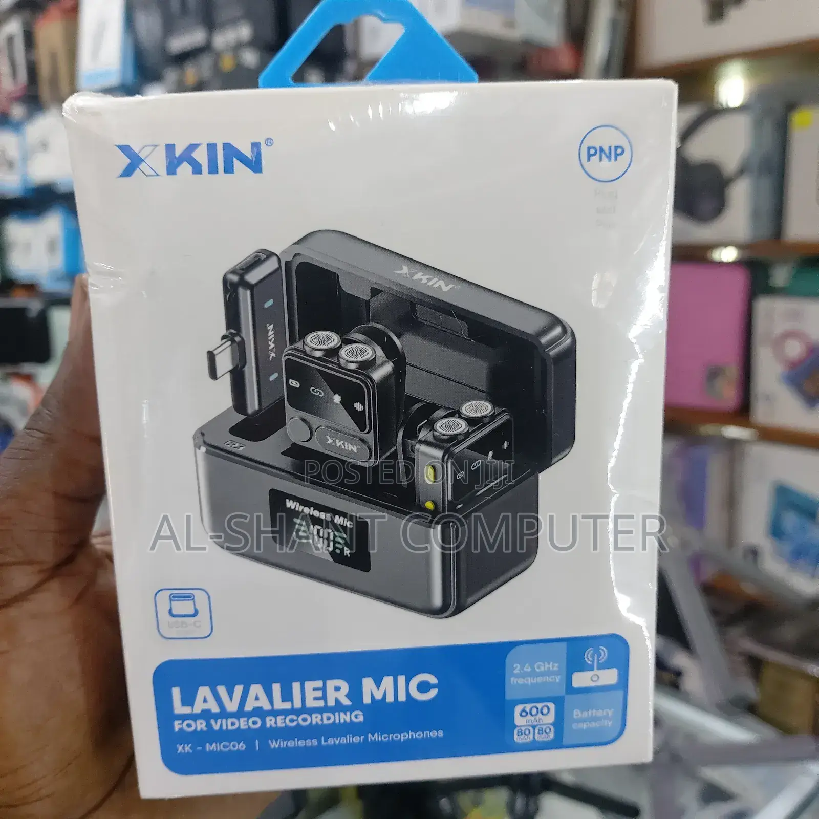 Xkin Lavalier Wireless Microphone for Video Making