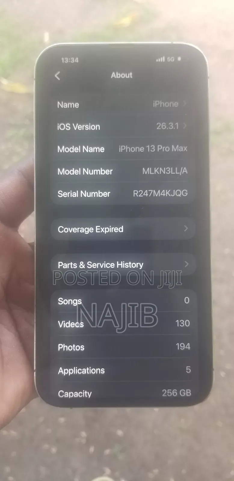 Apple iPhone 13 Pro Max 256 GB Gold