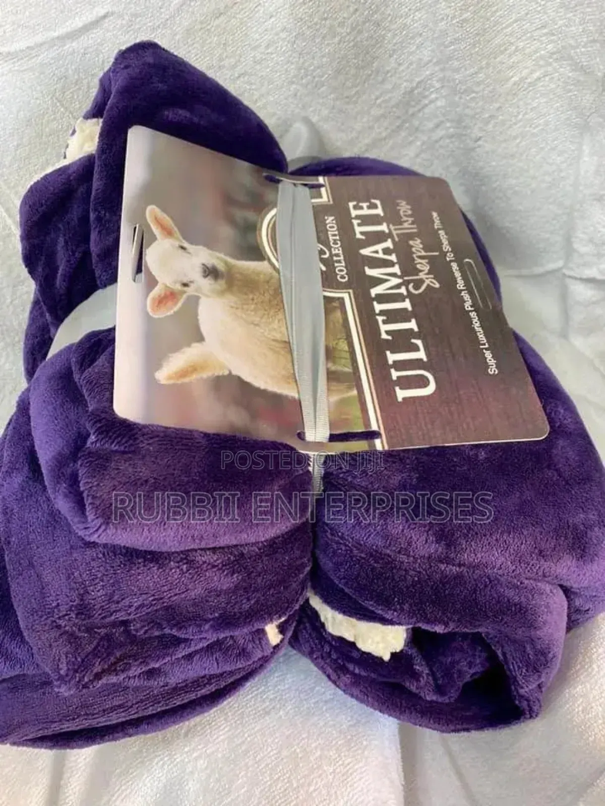 Fleece Blanket ~ Purple