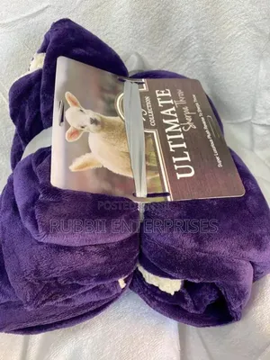 Fleece Blanket ~ Purple