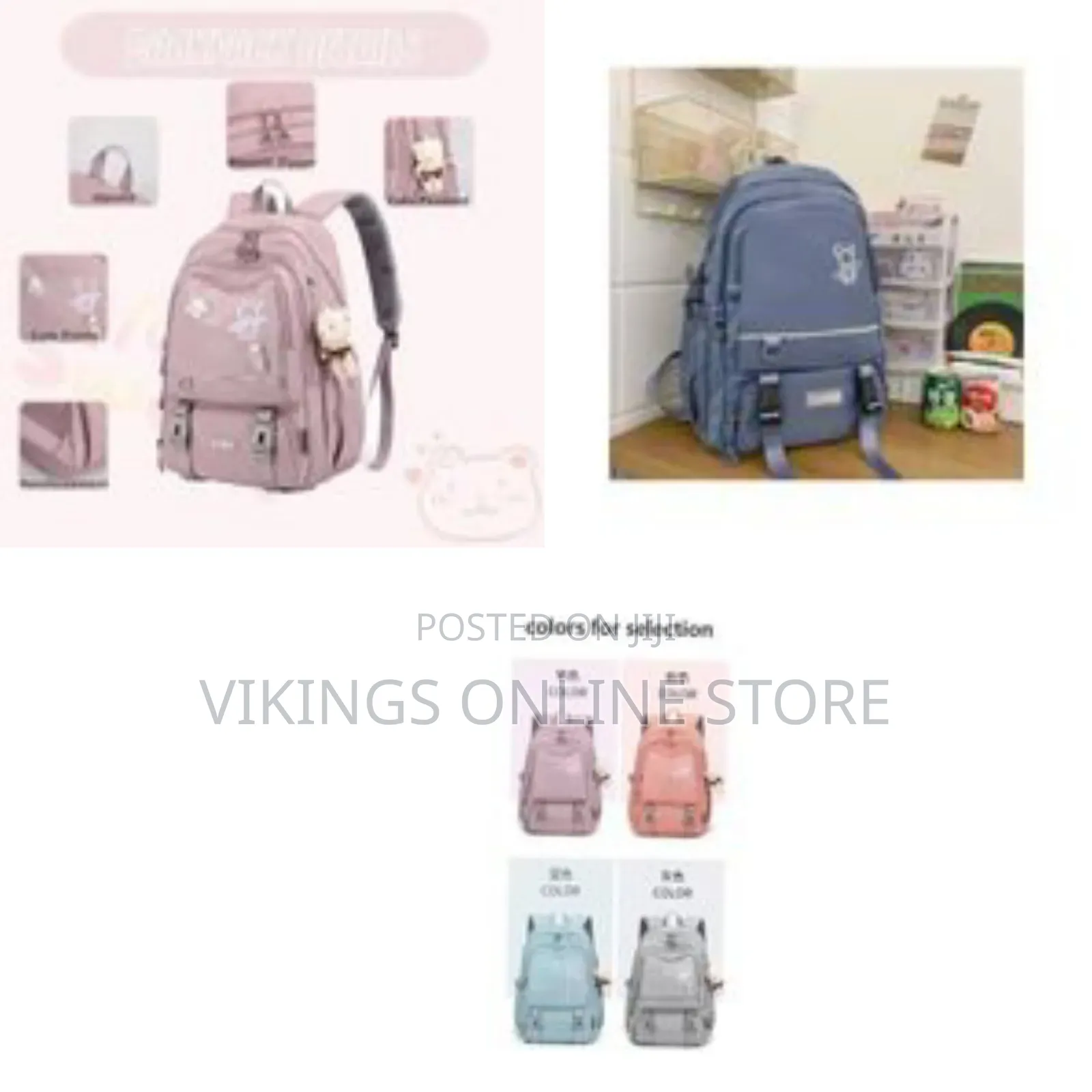 Children School Bag Kids Backpack for Elementary Kawaii School Student