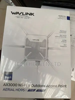 Wavlink Ax3000 Hd9s Outdoor Wifi 6 Access Point - Waterproof Ip67