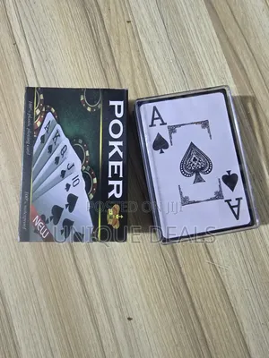 Plastic Poker Play Cards