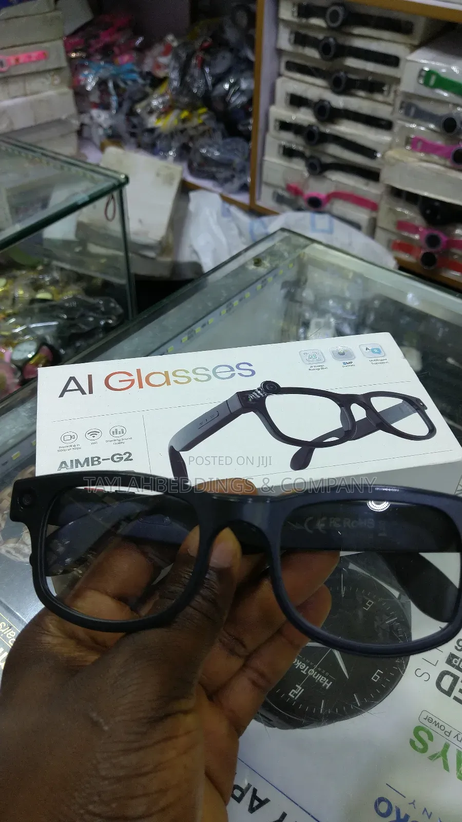 Ai Smart Camera Glasses Aimb G2 With Language Translation