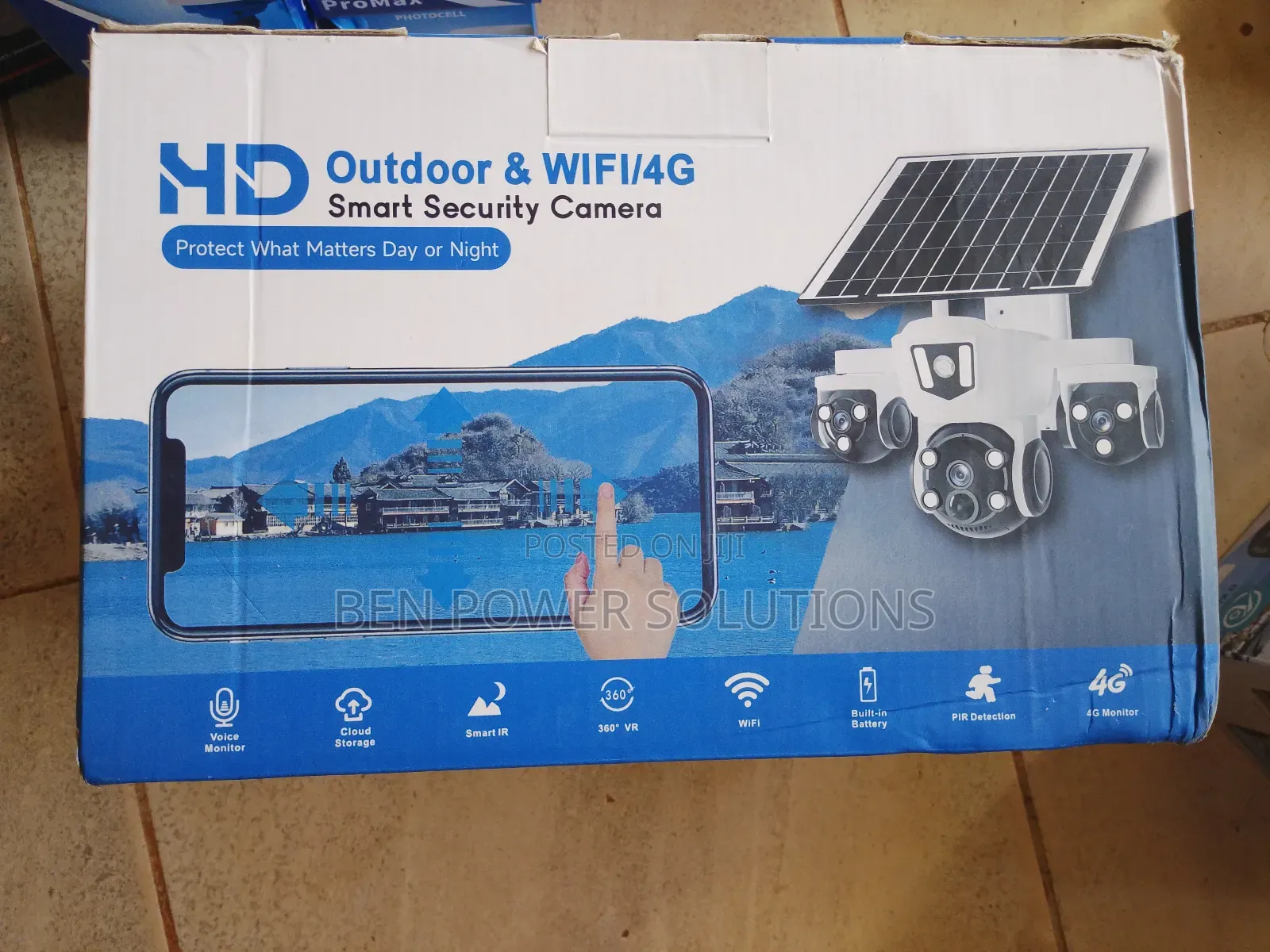 Wifi/4g Smart Security Camera